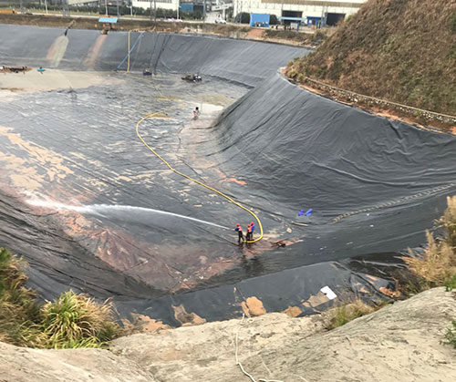 肃宁废水池清理