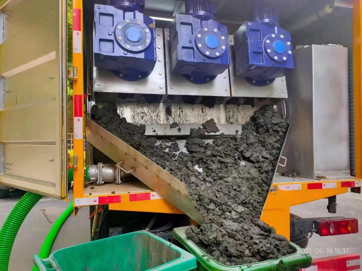 肃宁化粪池清掏城市维护站-泥浆净化干湿分离处理